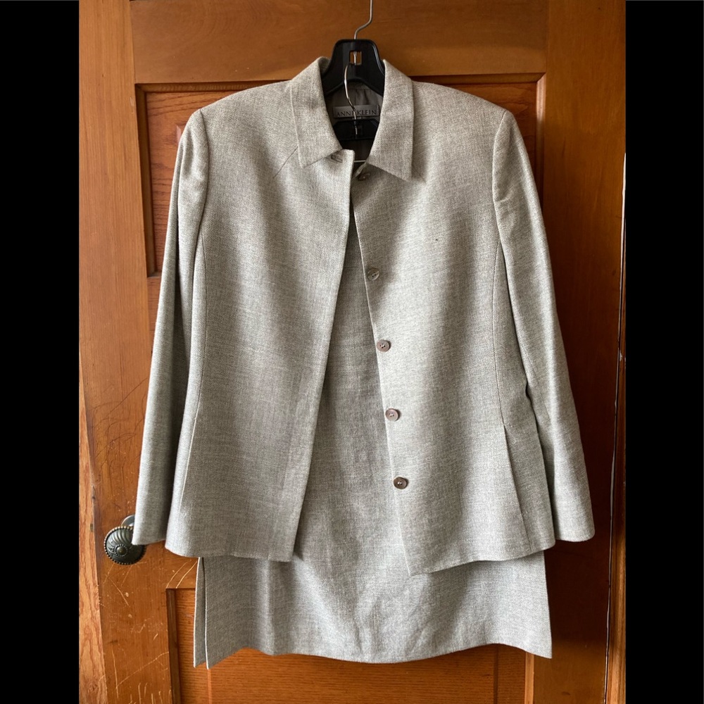Two piece Anne Klein Suit jacket and skirt